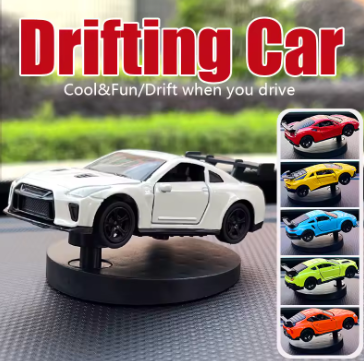 Drift Car Dashboard Toy Model Swing Turning Ornament